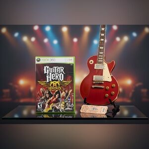 Guitar Hero: Aerosmith (Microsoft Xbox 360, 2008) Brand New Sealed